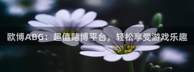 蓝狮娱乐预测在线预测：欧博ABG：超值赌博平台，轻松享受游戏乐趣